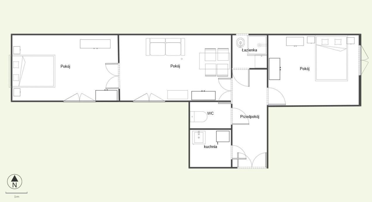 Apartament M15 Appartement Krakau Buitenkant foto